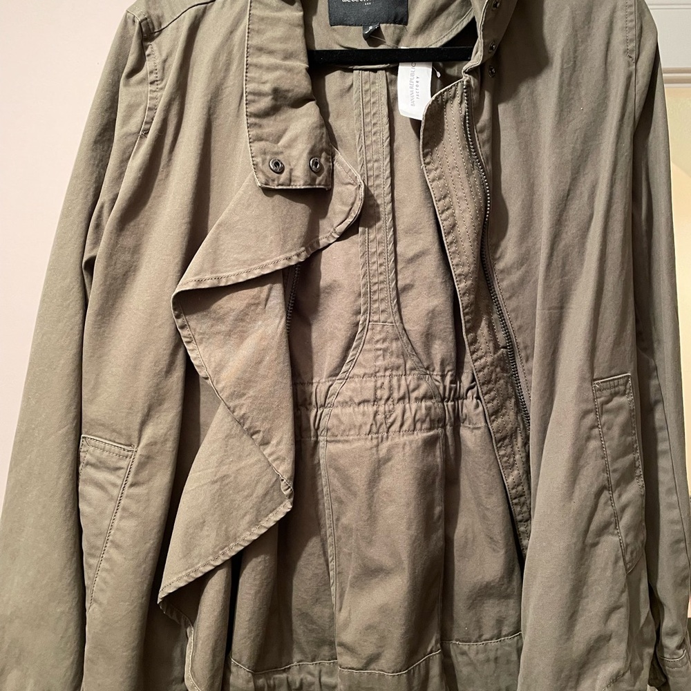 Banana republic green jacket